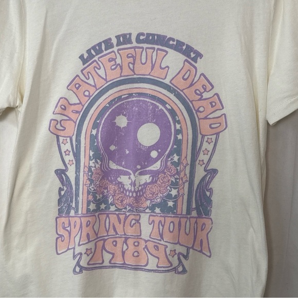 Grateful Dead Vintage 1989 Spring Tour T Shirt Size S Single Stitch - Picture 10 of 15